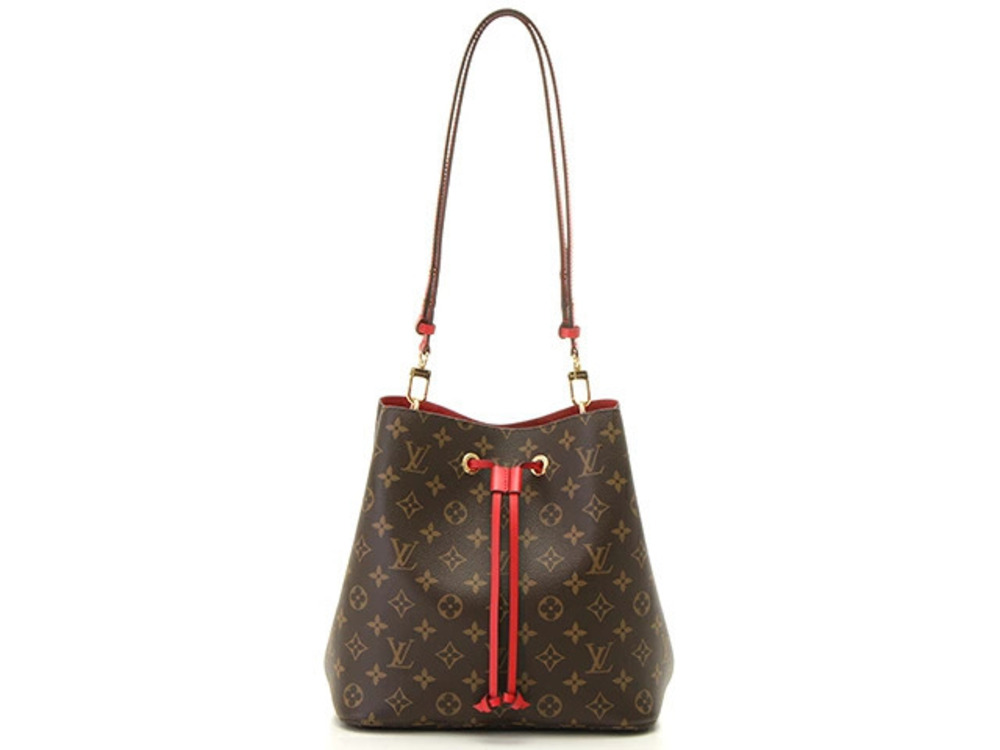 LOUIS VUITTON Neo Noe Monogram Coquelicot Red
